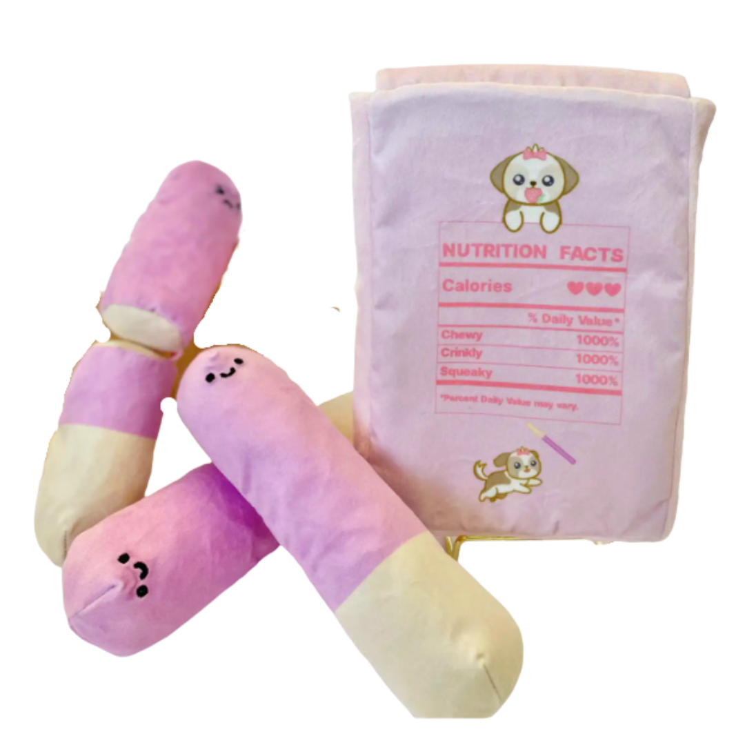 PAWKY dog toy play set