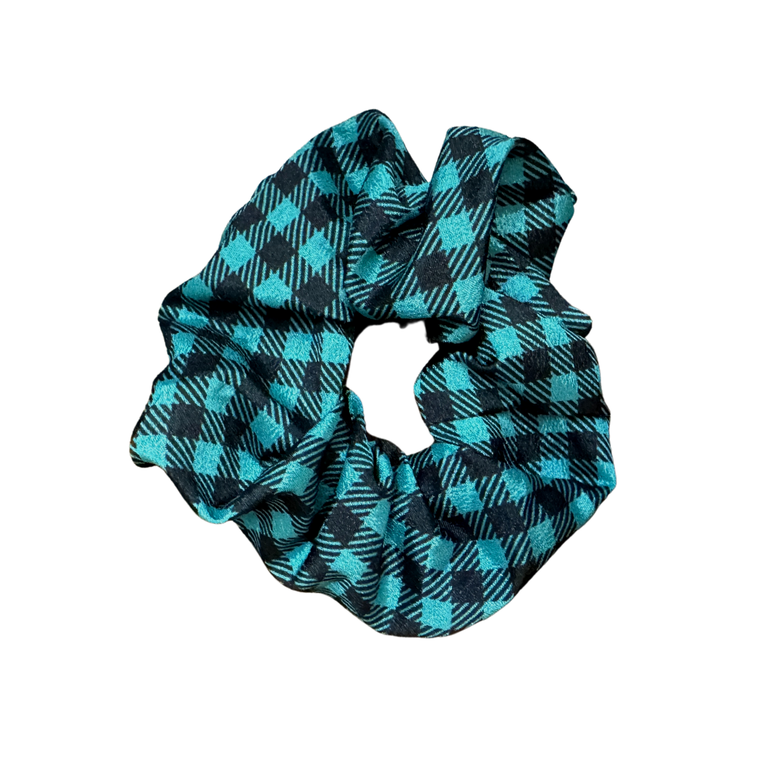 Walkies PNW Scrunchies Evergreen plaid