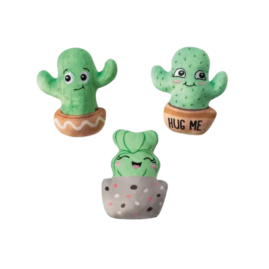 On Point small dog cactus friends toy set 