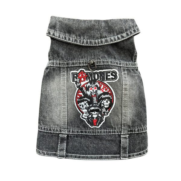 dog battle vest ramones