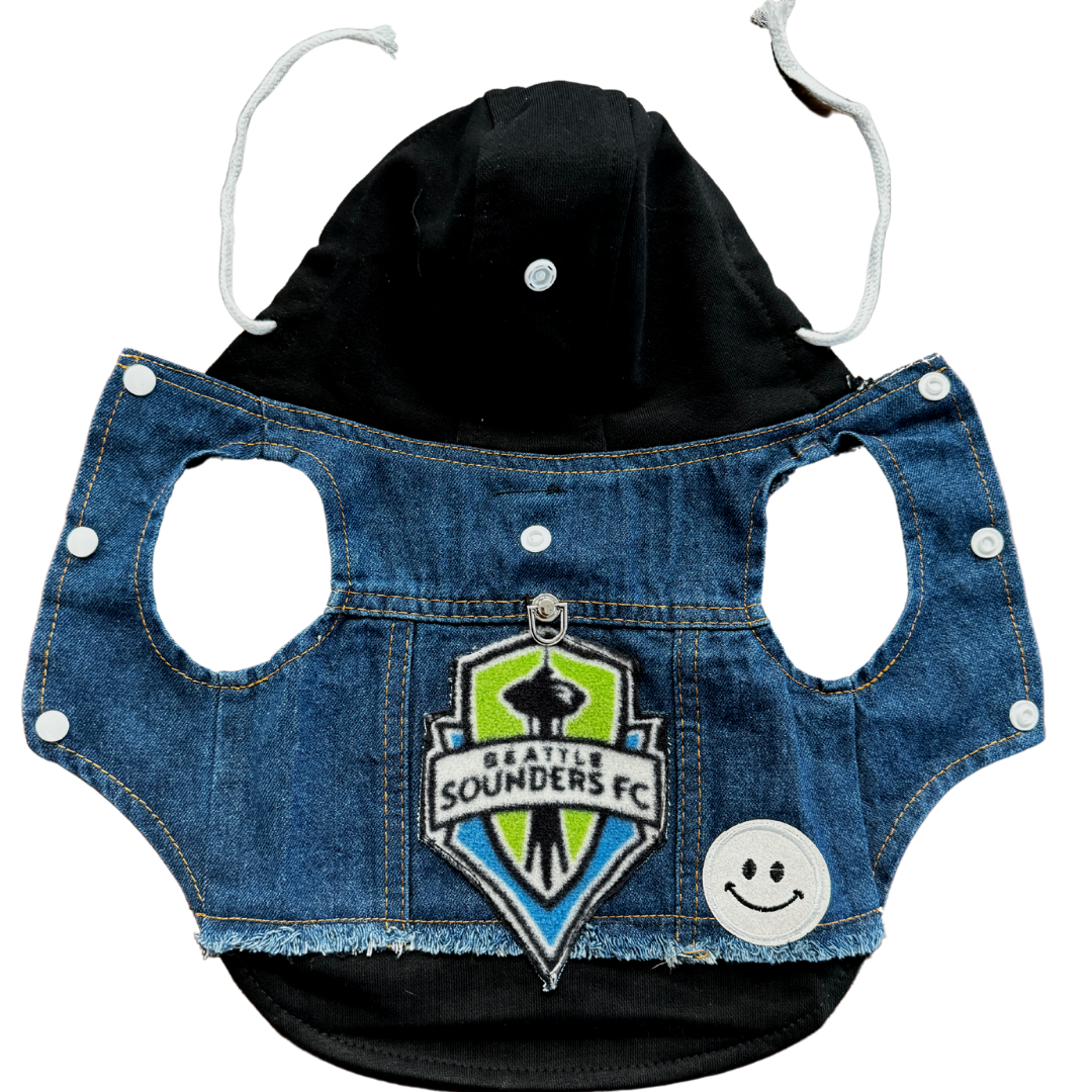 Seattle "Sounders FC" Battle Vest for Dogs