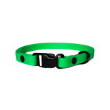 BioThane collar 3/8" neon green