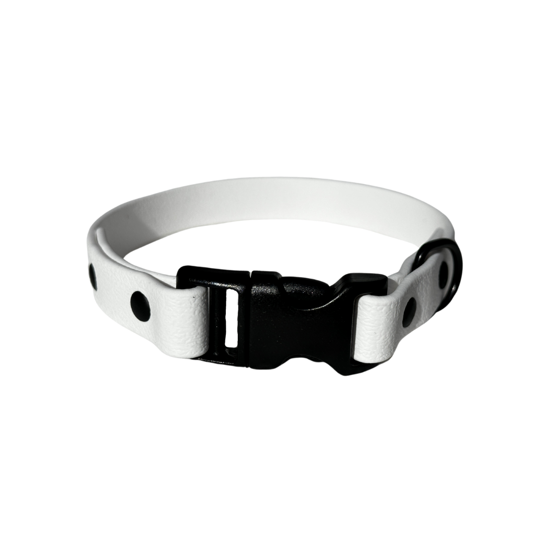 BioThane collar 5/8" white