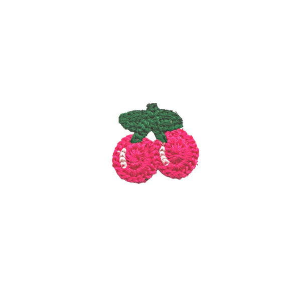 Crochet Cherries Patch