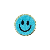 happy face 2 patch for denim dog vests