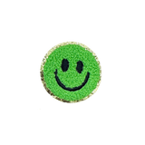 happy face 2 patch for denim dog vests