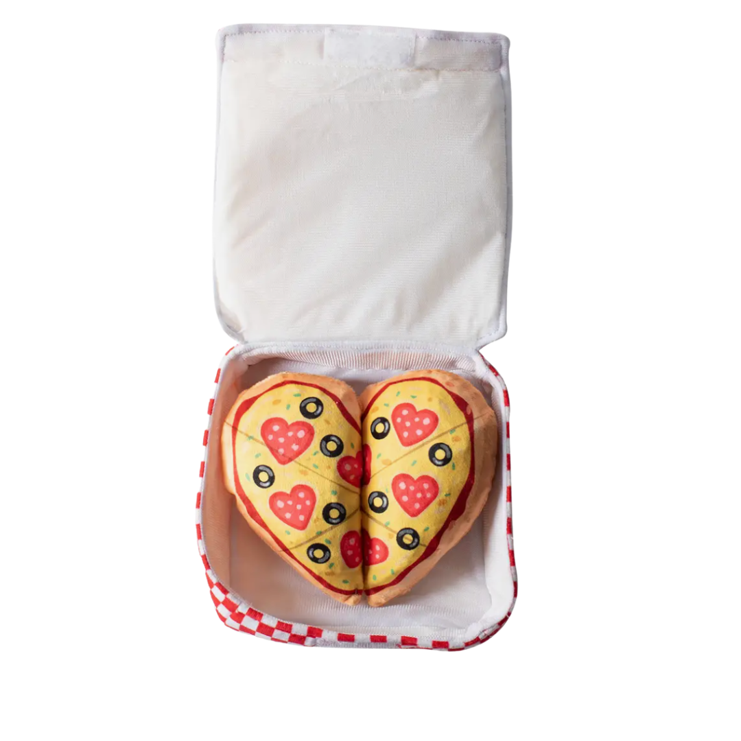 Pizza My Heart Dog Toy Set