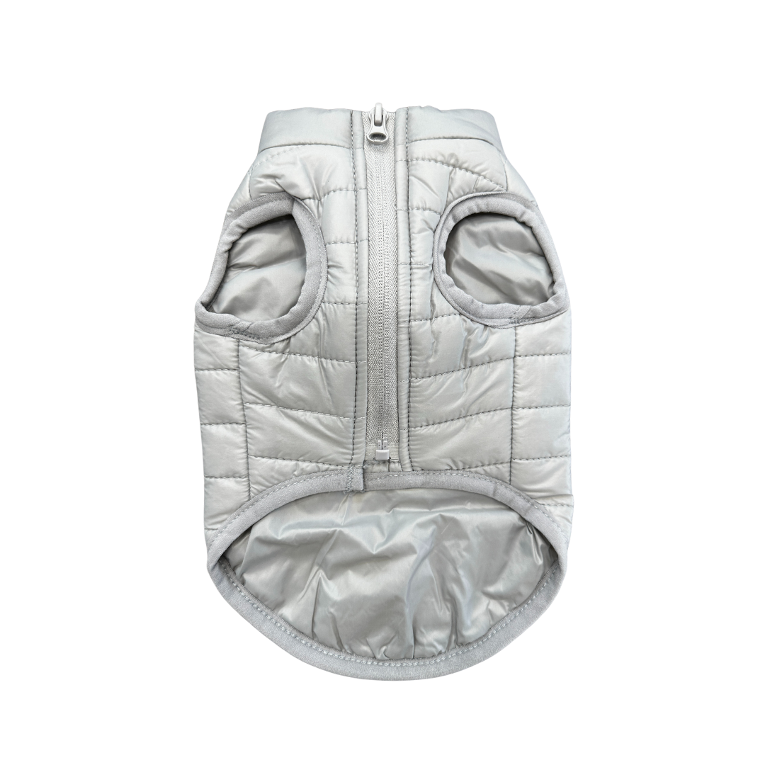 Dog Pupagonia Puffer Vest Gray