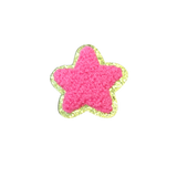 chenille star patch for denim dog vests