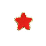 chenille star patch for denim dog vests