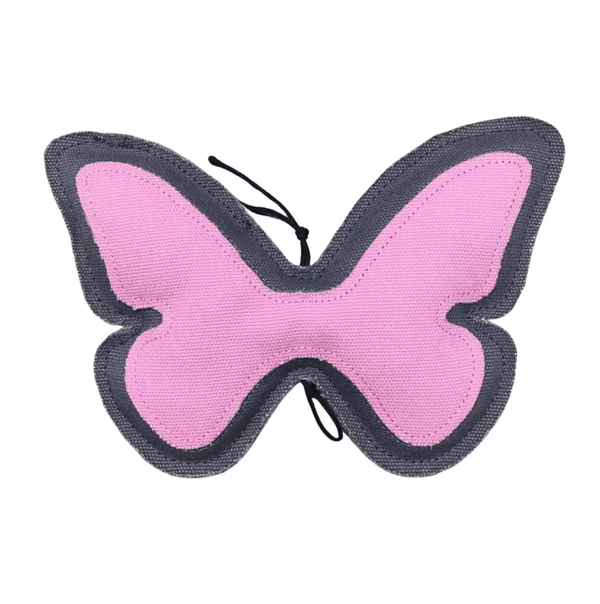 Canvas and Jute Butterfly Toy - DOG BABY™