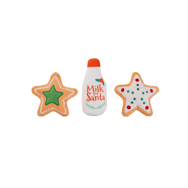 Happy Woofmas Milk & Cookies Play Set